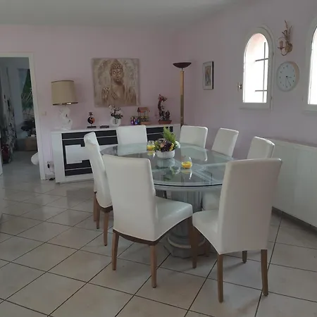 De Standing Avec Gd Jardin Arbore Pres D'argeles Sur Villa
