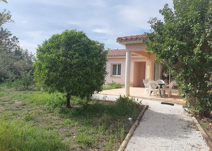 Willa De Standing Avec Gd Jardin Arbore Pres D'argeles Sur